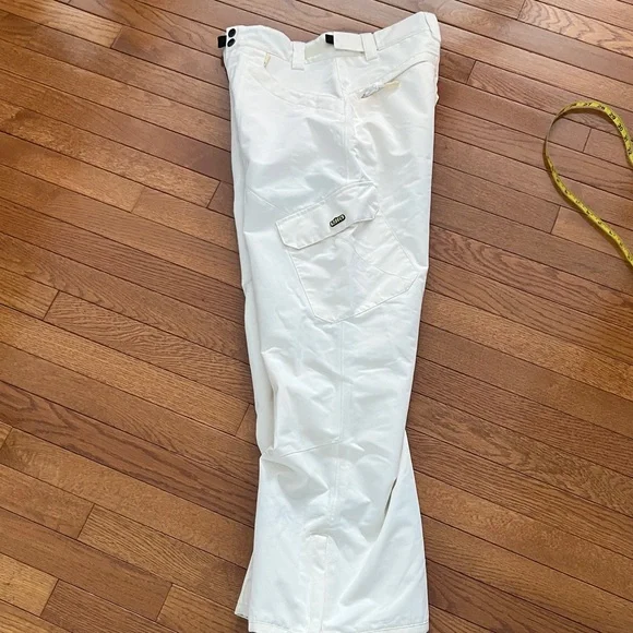eira Ladies White Ski / Snowboarding Pants Style 5722 - Picture 9 of 16